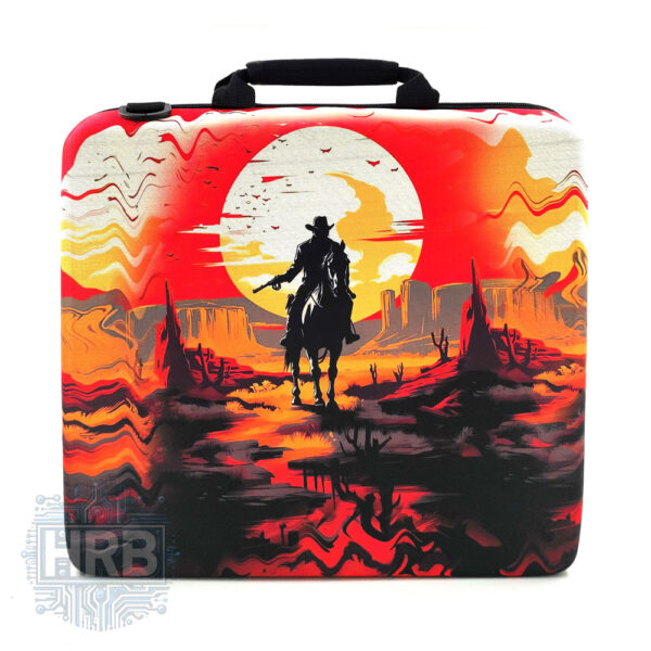 کیف کنسول PS4 طرح Red Dead Redemption - چهار کاره