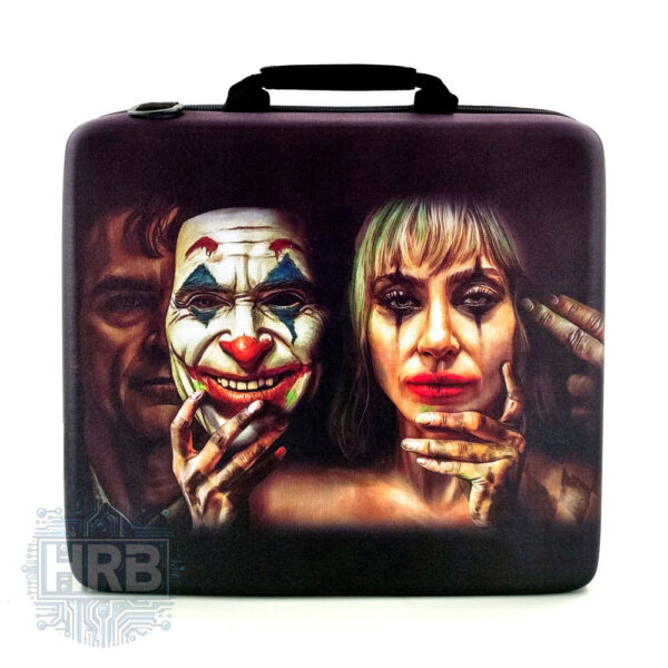 کیف کنسول PS4 طرح Joker And Harley Quinn - چهار کاره