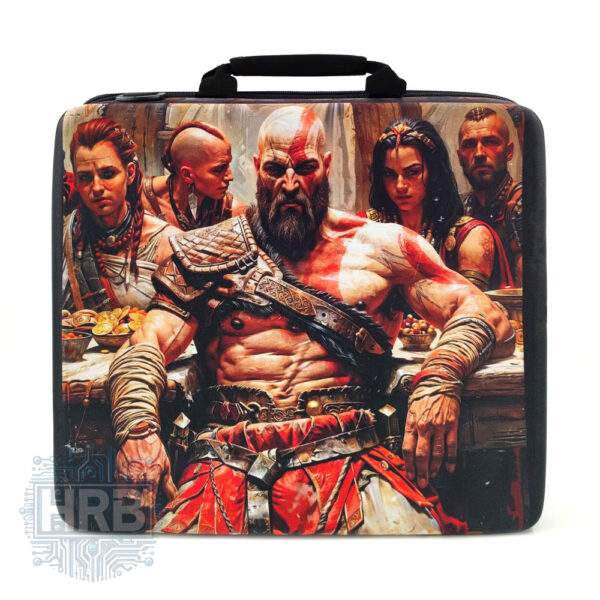 کیف کنسول PS4 طرح God Of War - چهار کاره