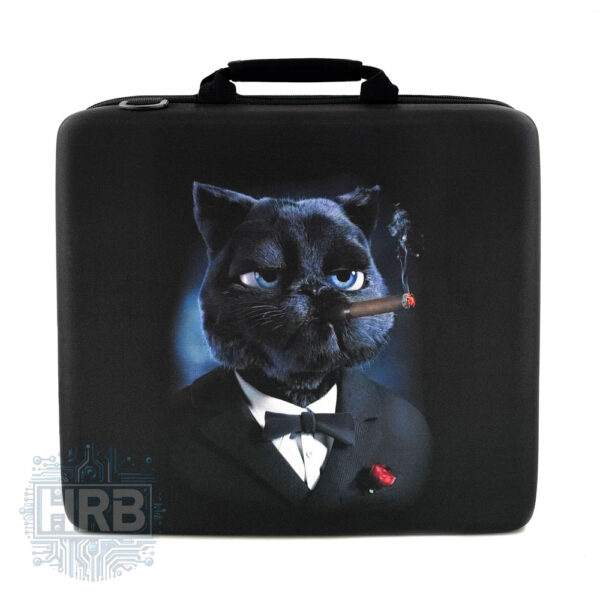 کیف کنسول PS4 طرح Cat Boss - چهار کاره