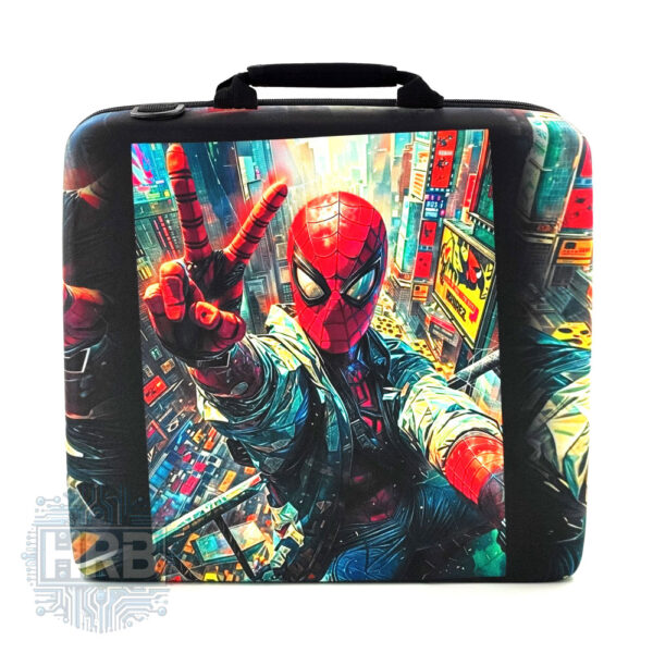 کیف کنسول PS4 طرح Spider Man - چهار کاره