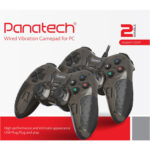 دسته بازی دوبل شوکدار حرفه ای Panatech مدل G501 مشکی - Image 6