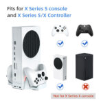 پایه خنک کننده و شارژر دابی مدل 0663 همراه باتری مناسب XBOX Series S - Image 5