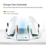 پایه خنک کننده و شارژر دابی مدل 0663 همراه باتری مناسب XBOX Series S - Image 2