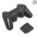 دسته بازی PS2 بی سیم مشکی | PS2 DualShock 2 Controller Game wireless - Image 4