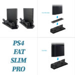 استند شارژر و خنک کننده Dobe TP4-023B برای همه مدل های PS4 اورجینال - Image 3