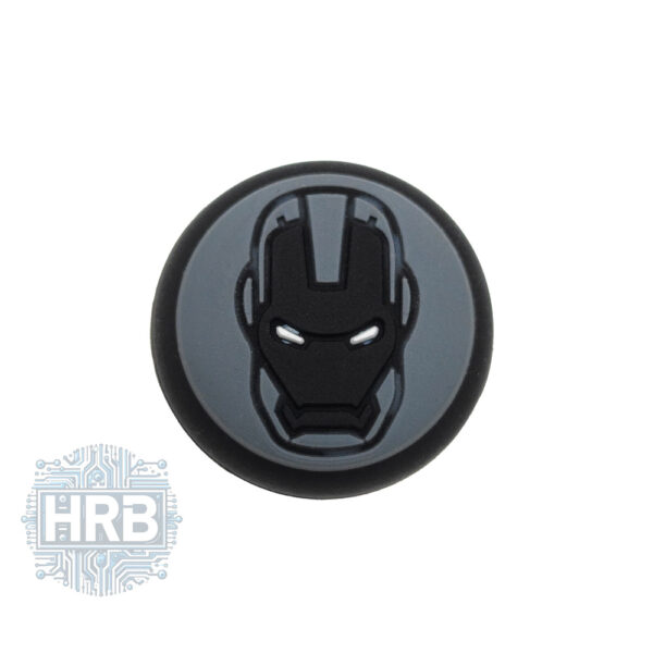 روکش آنالوگ دسته طرح Iron Man Black بسته 1 عددی