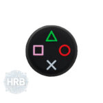 روکش آنالوگ دسته طرح Playstation Buttons بسته 1 عددی