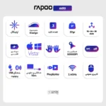 ماوس رپو مدل Rapoo 6610M - Image 6