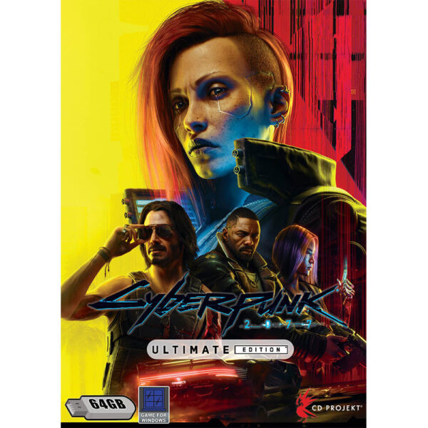 بازی Cyberpunk 2077 Ultimate Edition برای PC فلشی