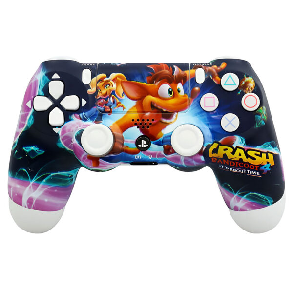 دسته PS4 طرح Crash Bandicoot 4