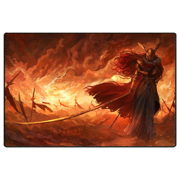 ماوس پد گیمینگ طرح Elden Ring Malenia سایز 24*37 CM