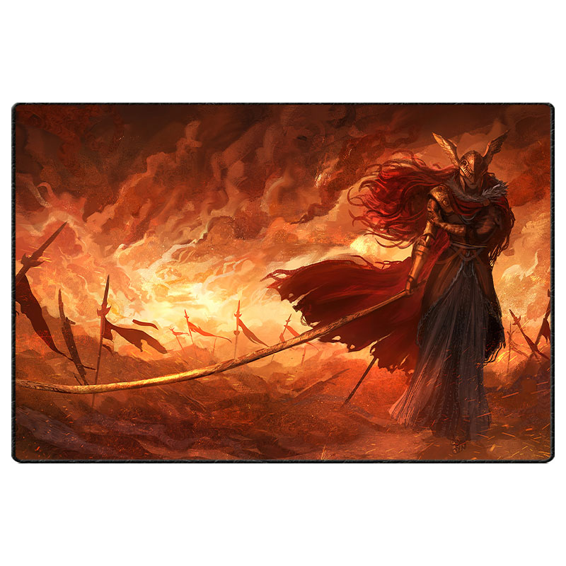 elden.jpg ماوس پد گیمینگ طرح Elden Ring Malenia سایز 24*37 CM - Image 1