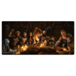 ماوس پد گیمینگ طرح GOD OF WAR سایز 90*40 CM