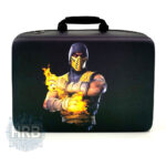 کیف کنسول PS5 فت طرح Scorpion Mortal Kombat - پنج کاره