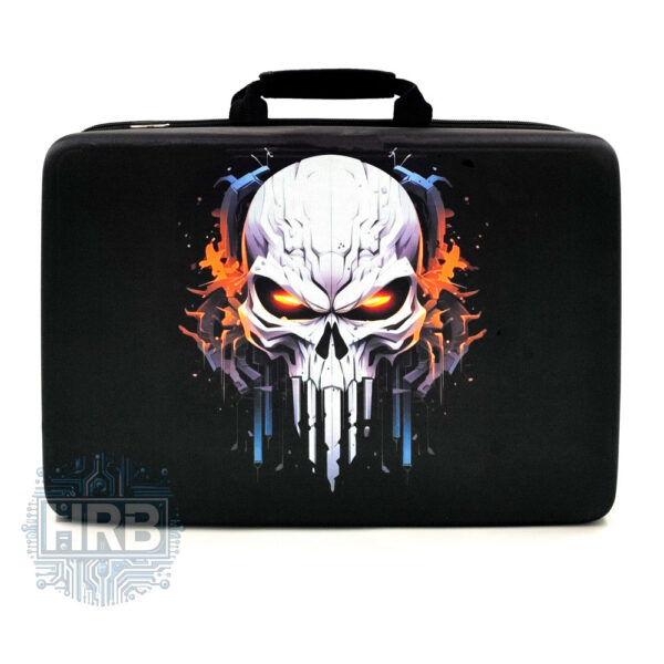 کیف کنسول PS5 فت طرح Fire Skull - پنج کاره