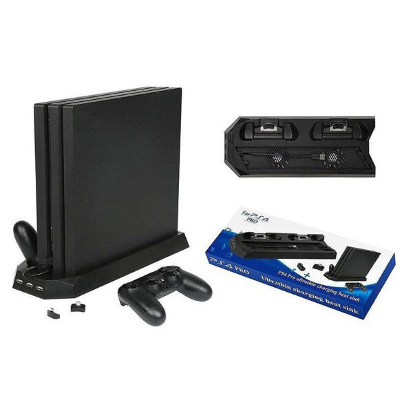 پایه خنک کننده و شارژر PS4 مدل YH 24