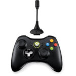 دسته بازی ایکس باکس بیسیم مدل اسلیم همراه دانگل اتصال| برای XBOX 360 و Pc|برد A - Image 6