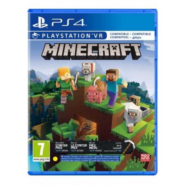 بازی minecraft starter collection برای ps4