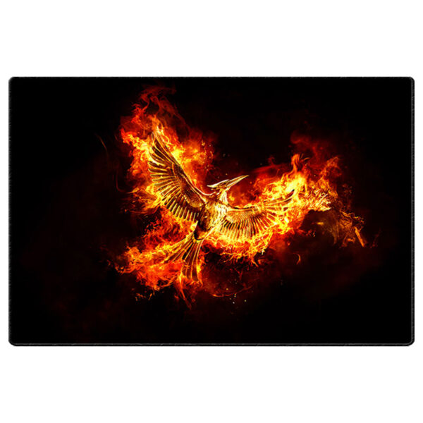ماوس پد گیمینگ طرح Firebird سایز 24*37 CM