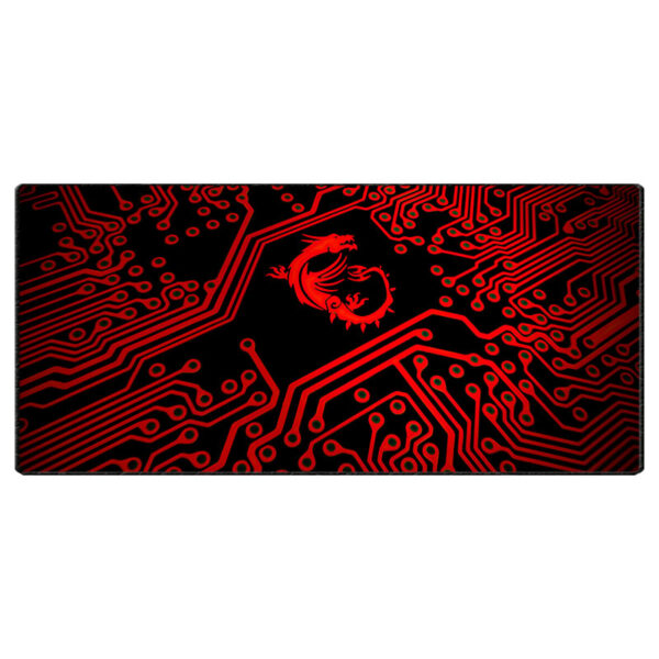 ماوس پد گیمینگ طرح MSI سایز 40*90 CM