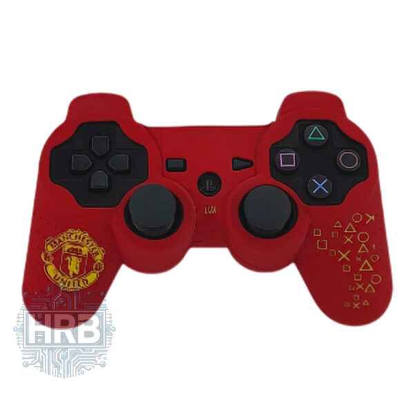 روکش دسته ژله ای PS2/PS3 طرح Manchester United