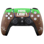 دسته PS5 طرح Minecraft | دسته PS5 کاستوم