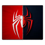 ماوس پد گیمینگ طرح Spider سایز 35*42 CM