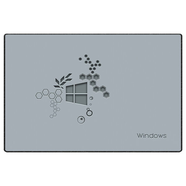 ماوس پد گیمینگ طرح Windows سایز 24*37 CM