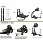 استند رانندگی Marada Racing Wheel Stand - Image 5