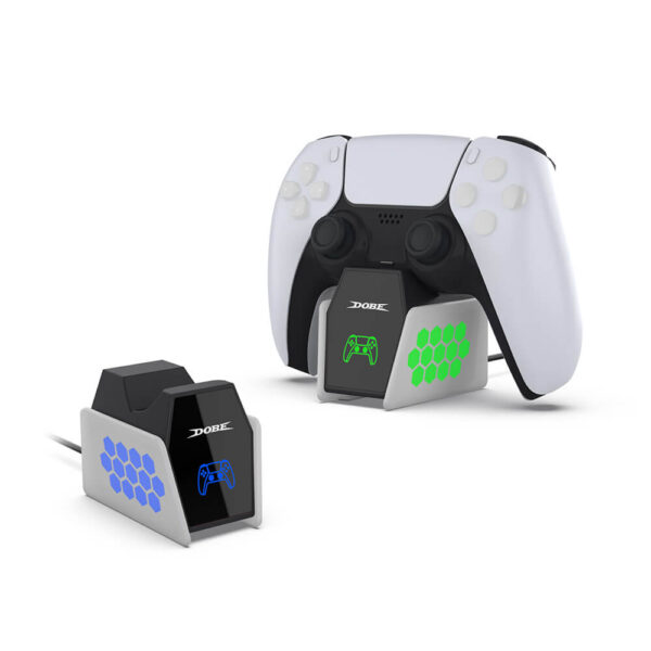 پایه شارژ دسته PS5 دابی TP5-35132 RGB