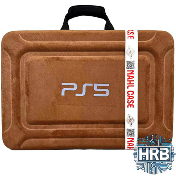 کیف کنسول PS5 PRO نهل رنگ قهوه ای
