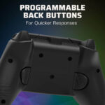 دسته بازی مخصوص XBOX مدل PDP طرح Afterglow Wave black - Image 2
