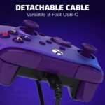 دسته بازی مخصوص XBOX مدل PDP طرح Rematch Purple Fade - Image 5
