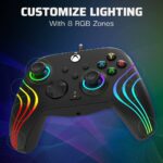 دسته بازی مخصوص XBOX مدل PDP طرح Afterglow Wave black - Image 5