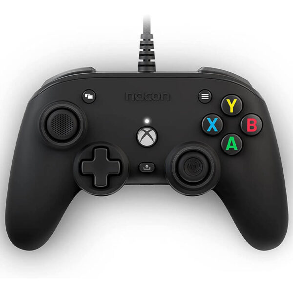 دسته بازی سیمدار xbox مدل NACON WIRED OFFICIAL PRO COMPACT مشکی