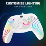 دسته بازی مخصوص XBOX مدل PDP طرح Afterglow Wave White - Image 14