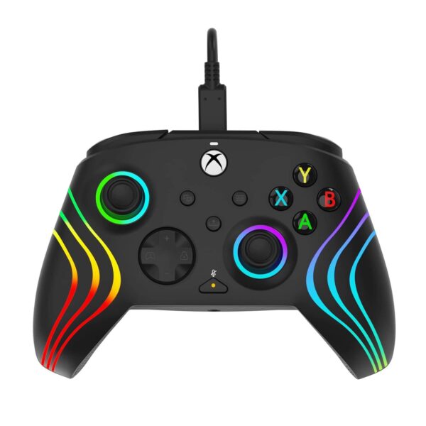دسته بازی مخصوص XBOX مدل PDP طرح Afterglow Wave black