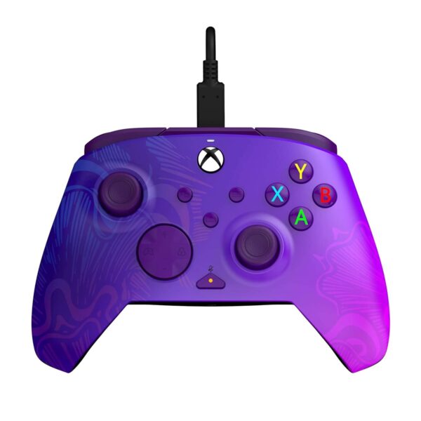 دسته بازی مخصوص XBOX مدل PDP طرح Rematch Purple Fade