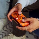 دسته بازی ایکس باکس Series S-X اورجینال چندرنگ | Xbox Wireless Controller Fire Vapor - Image 4