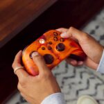 دسته بازی ایکس باکس Series S-X اورجینال چندرنگ | Xbox Wireless Controller Fire Vapor - Image 5