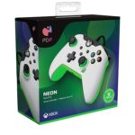 دسته بازی مخصوص XBOX مدل PDP طرح Neon White - Image 4