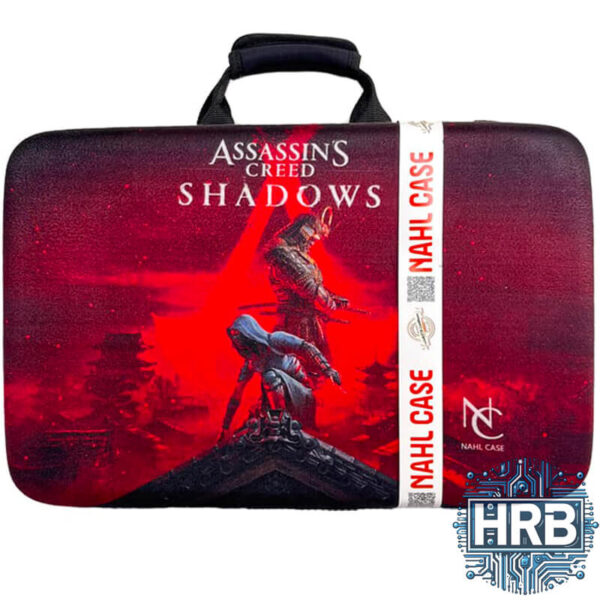 کیف کنسول PS5 Fat نهل مدل Assassin's Creed Shadows