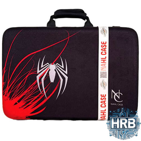 کیف کنسول PS5 pro نهل مدل Spider-Man