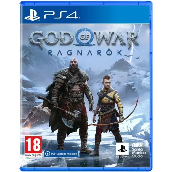کاور و قاب بازی God of War Ragnarok پلی استیشن 4 فروشگاه HRB