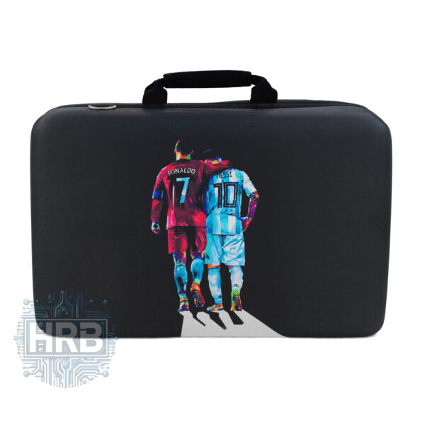 کیف کنسول PS5 اسلیم طرح Ronaldo & Messi - سه کاره