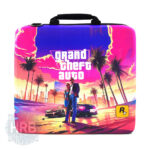 کیف کنسول PS4 طرح GTA VI - چهار کاره