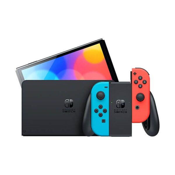 کنسول بازی نینتندو سوییچ OLED قرمز آبی | Console Nintendo Switch OLED