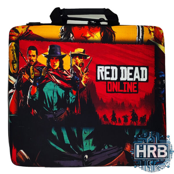 کیف کنسول PS4 طرح Red Dead Online - چهار کاره