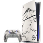 کنسول بازی PS5 اسلیم استاندارد نسخه شبح یوتی | Ghost of Yotei Black Limited Edition